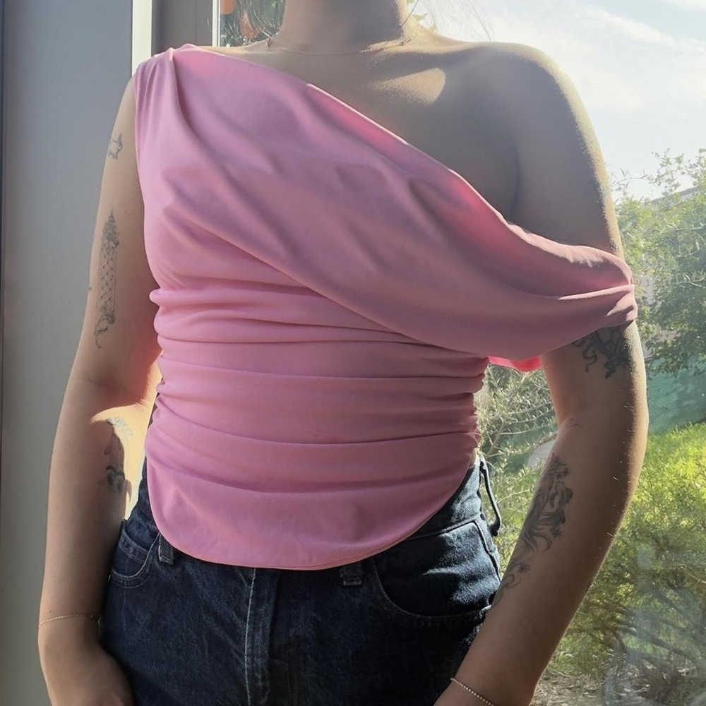 Zara Pink Blouse - Picture 2 of 3